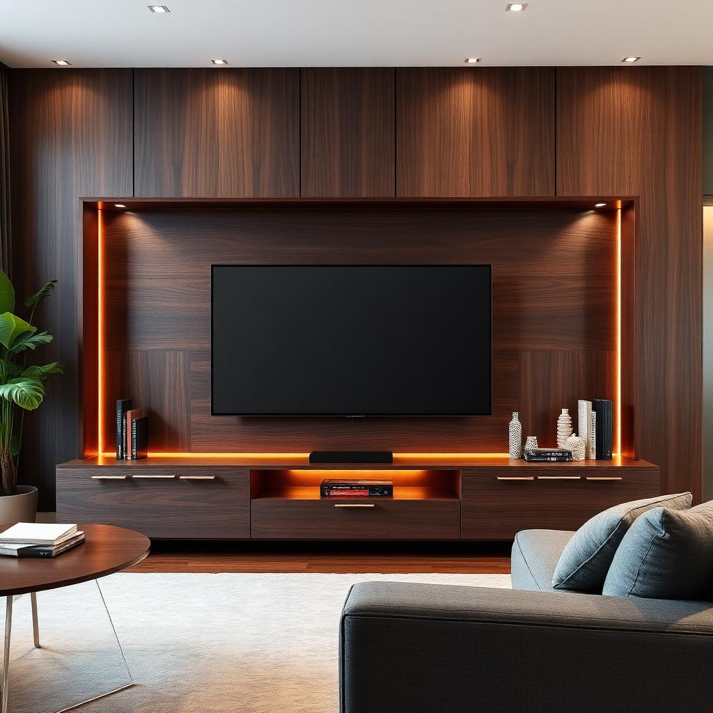 Painel com LED